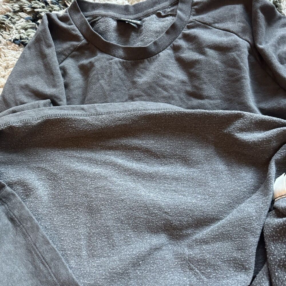 Patagonia Men’s XXL P-6 Logo Lightweight Crew Sweatshirt Forge Grey FGE - Picture 9 of 9